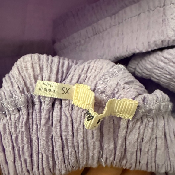 Purple Ruffle Strap Dress - Picture 3 of 3